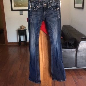 Like new Miss Me jeans size 25
